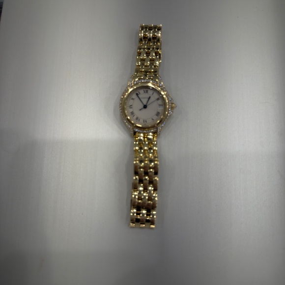 Cartier Gold Women's Panthere Watch with Crystal Details - Picture 10 of 10